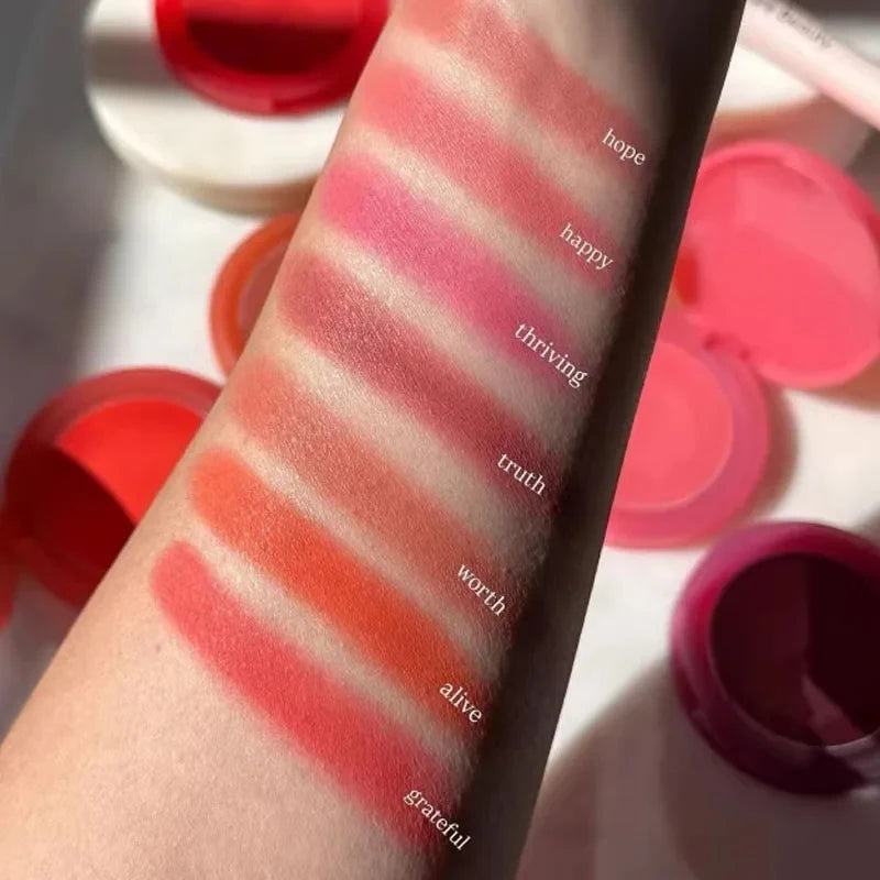 Rare Beauty Soft Pinch Matte Bouncy Cushiony Cream-to-powder Blush Airy and Lightweight Suitable All Skin Color Natural Cosmetic