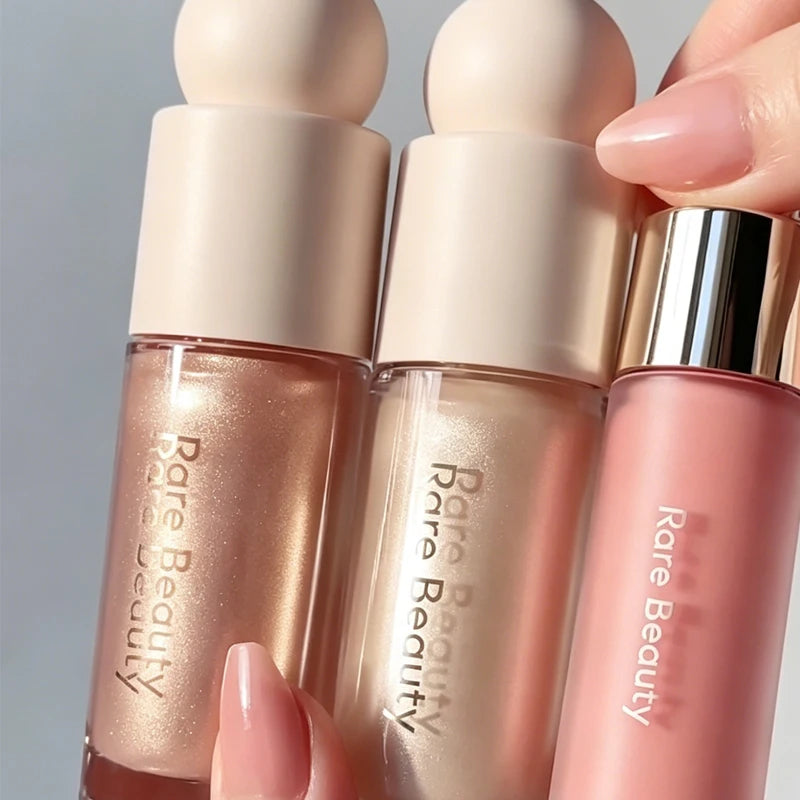Rare Beauty Makeup Set Liquid Highlights It Remains Moist and Does Not Dry Out Blush Cream Lustrous Moist Nature Liquid Blush