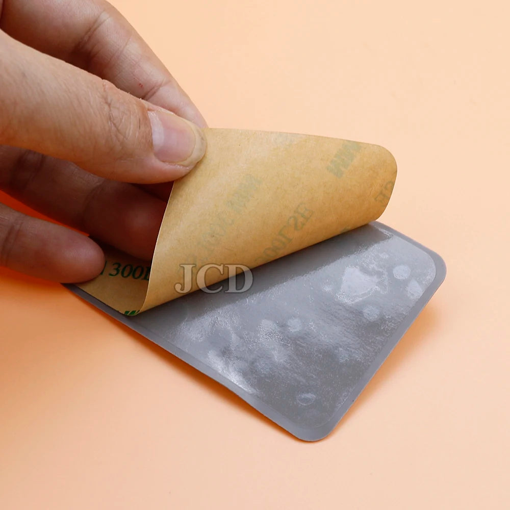 1 piece Strong Grip Phone Holder Adhesive Silicone Suction Phone Case Mount Anti-Slip Hands-Free Sticky Cell Phone Grip Stands