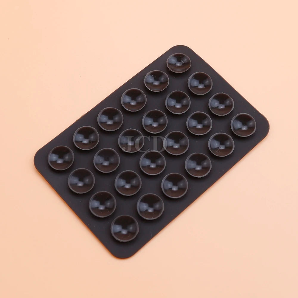 1 piece Strong Grip Phone Holder Adhesive Silicone Suction Phone Case Mount Anti-Slip Hands-Free Sticky Cell Phone Grip Stands