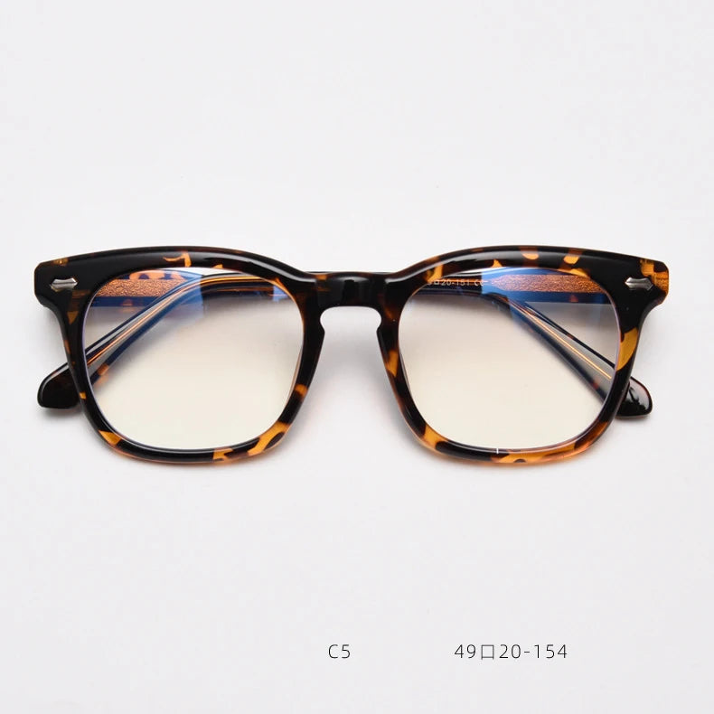 55801 TR90 Retro Anti Blue Light Blocking Cat Eye Glasses Frame Women Luxury Designer Eyeglasses for Ladies Optical Frame