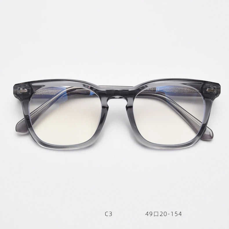 55801 TR90 Retro Anti Blue Light Blocking Cat Eye Glasses Frame Women Luxury Designer Eyeglasses for Ladies Optical Frame