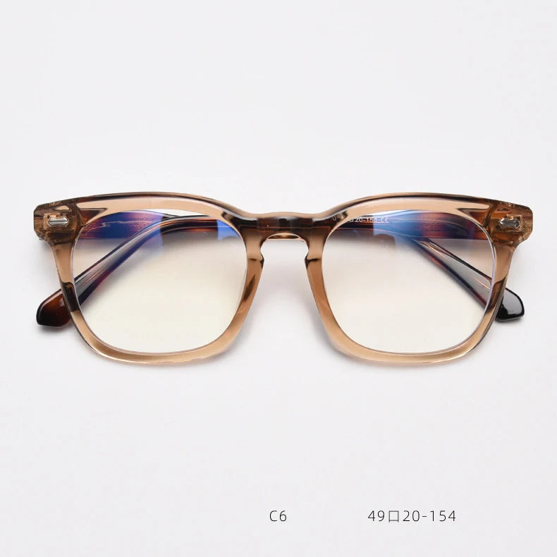 55801 TR90 Retro Anti Blue Light Blocking Cat Eye Glasses Frame Women Luxury Designer Eyeglasses for Ladies Optical Frame