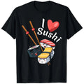 Sushi Graphic Print Summer Autumn Winter Women's Short Sleeved T-shirts Casual Outdoor Street Trend Fashion Graphic Tshirts Y2K