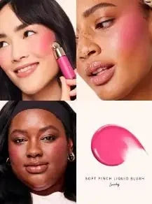 Rare Beauty Makeup Set Liquid Highlights It Remains Moist and Does Not Dry Out Blush Cream Lustrous Moist Nature Liquid Blush